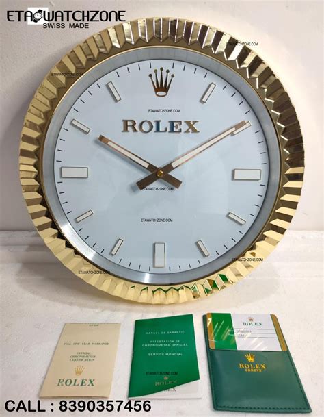 rolex clock wall|official Rolex wall clock.